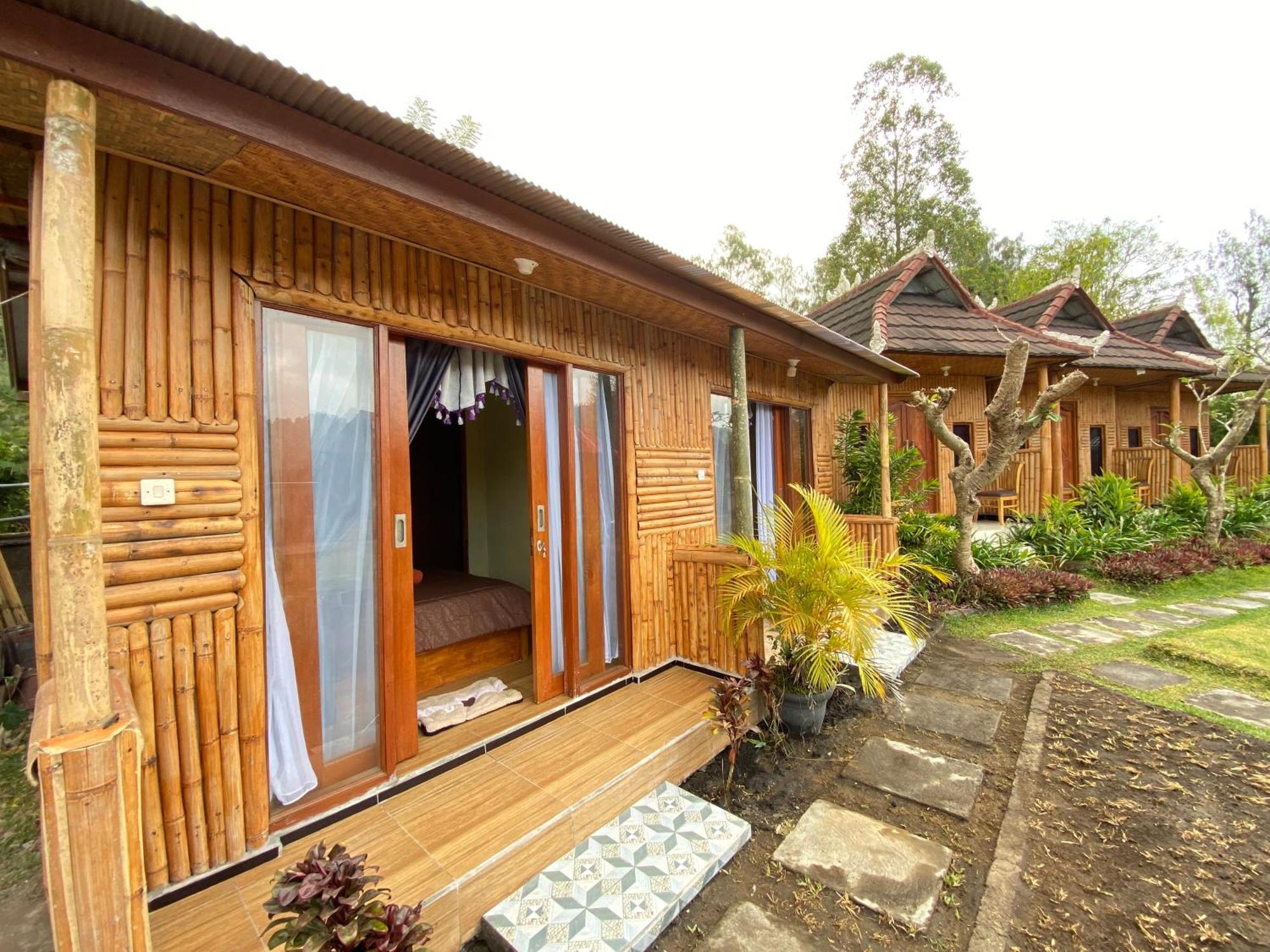 D'Yoga Bamboo House Hotel Kintamani Exterior foto